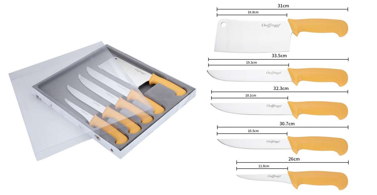cheffinger-knives-cf-bg12-schneidebrett-gelb-kunststoff image 3