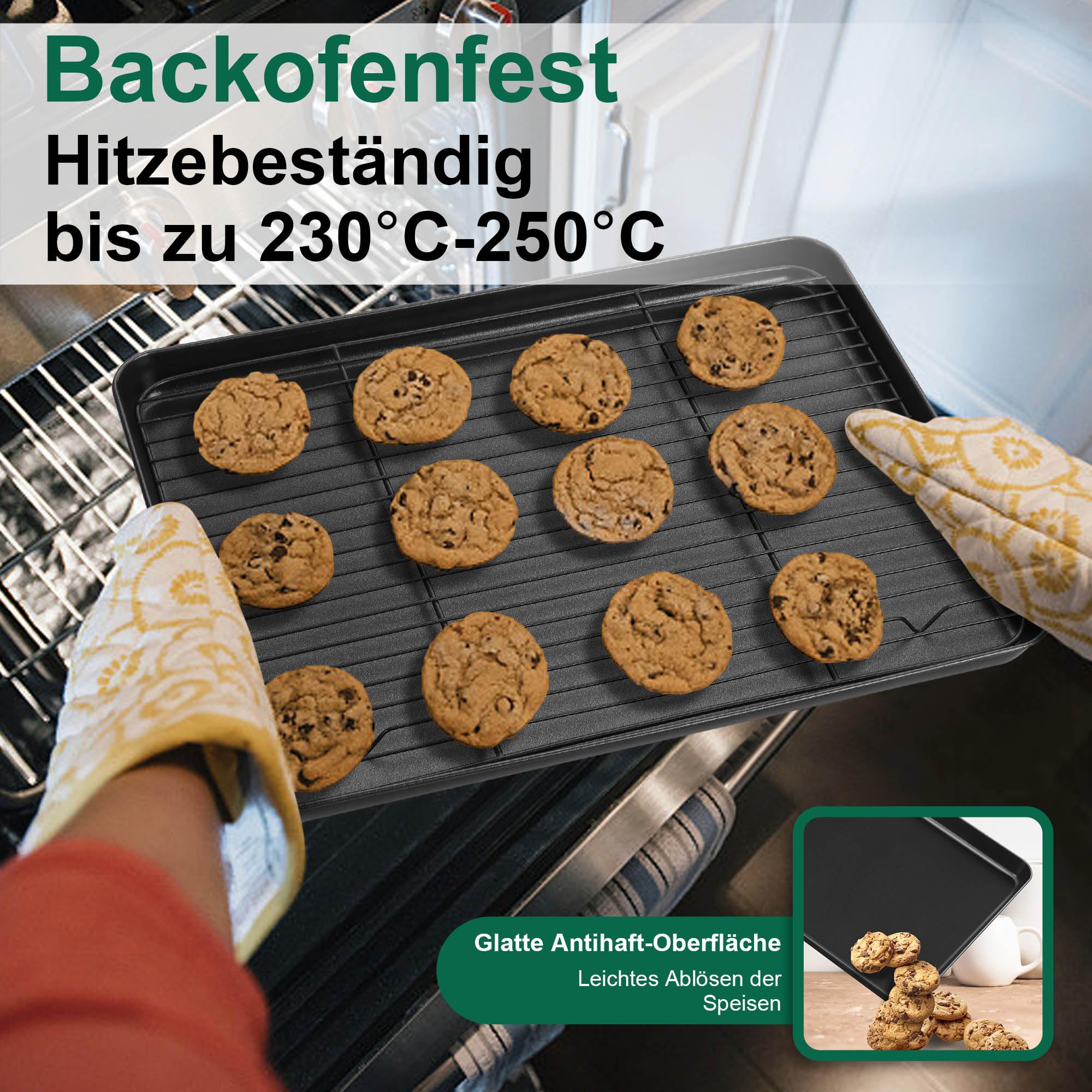 homikit-bakeware-backblech-mit-gitter-40-5cm-antihaft-2-tlg image 6