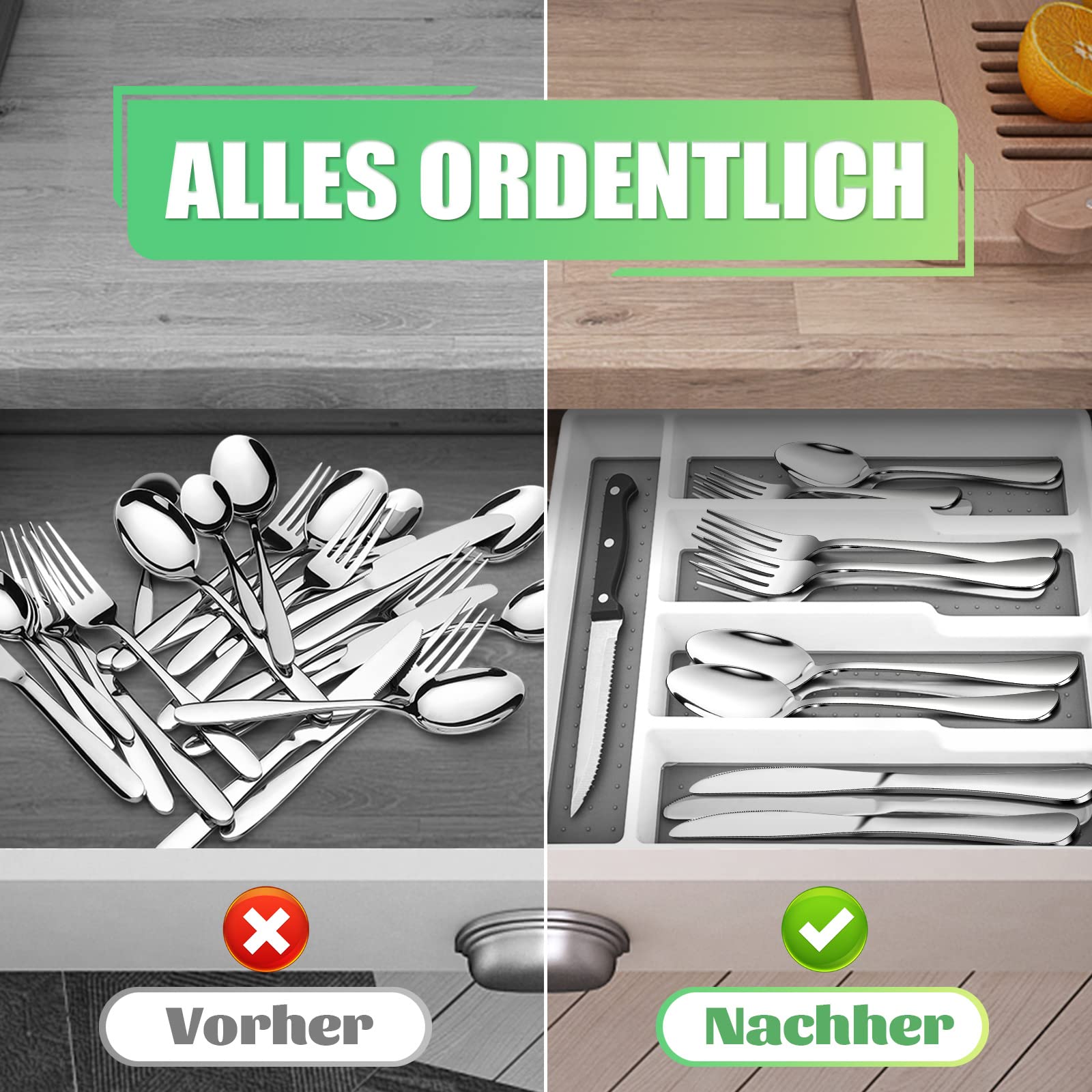 homikit-besteckkasten-schublade-kunststoff-einsatz-5-f-cher image 5