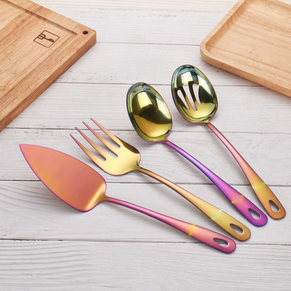 berglander-serving-set-rainbow-4-tlg-vorlegebesteck-edelstahl image 3