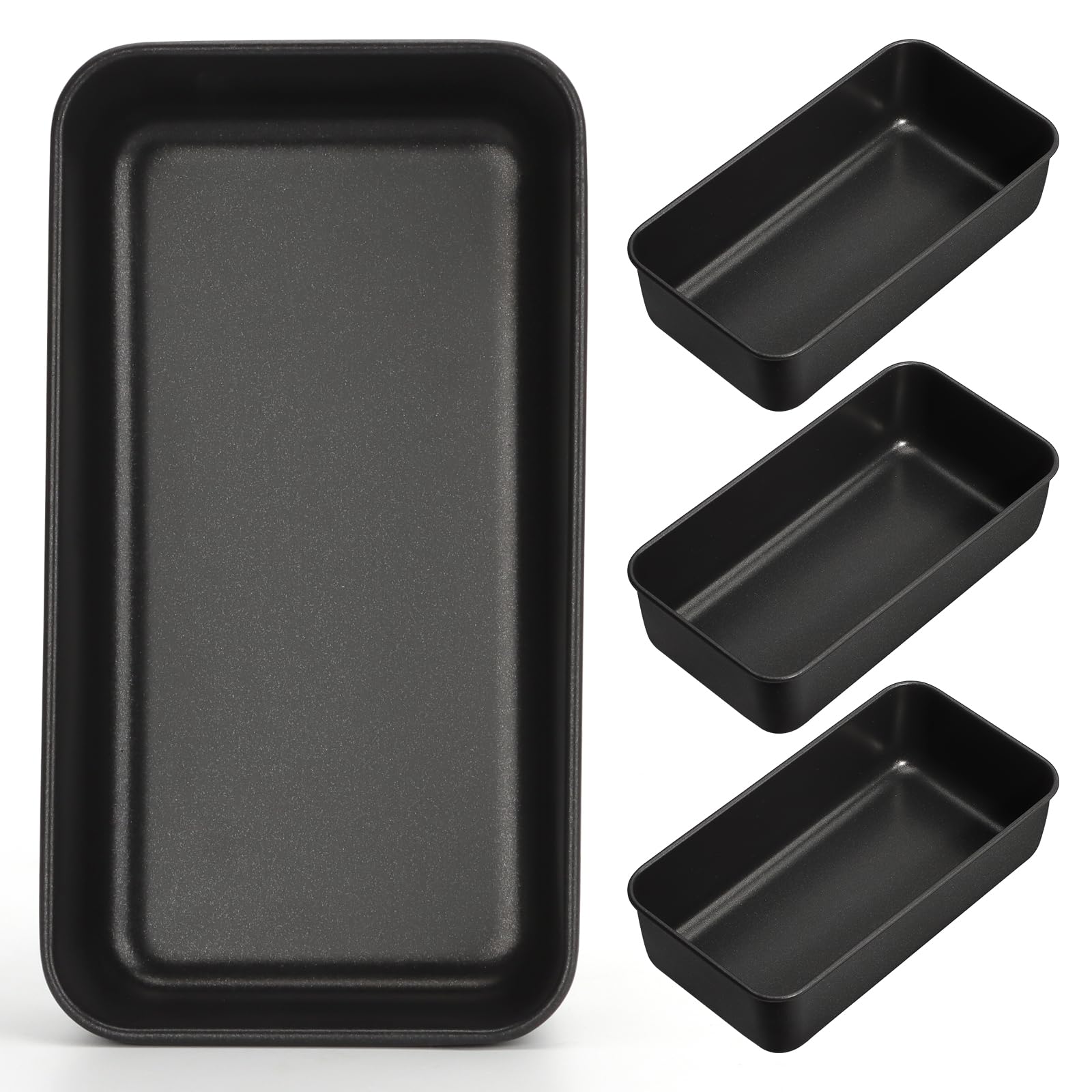 homikit-bakeware-kastenform-4er-set-edelstahl-antihaft image 1
