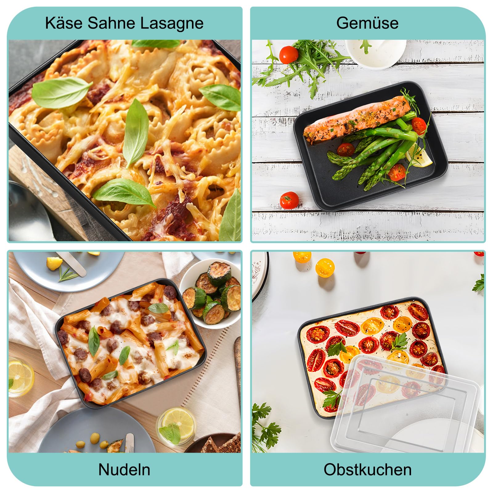 homikit-bakeware-backblech-set-23-8-cm-mit-deckel-4-tlg image 7