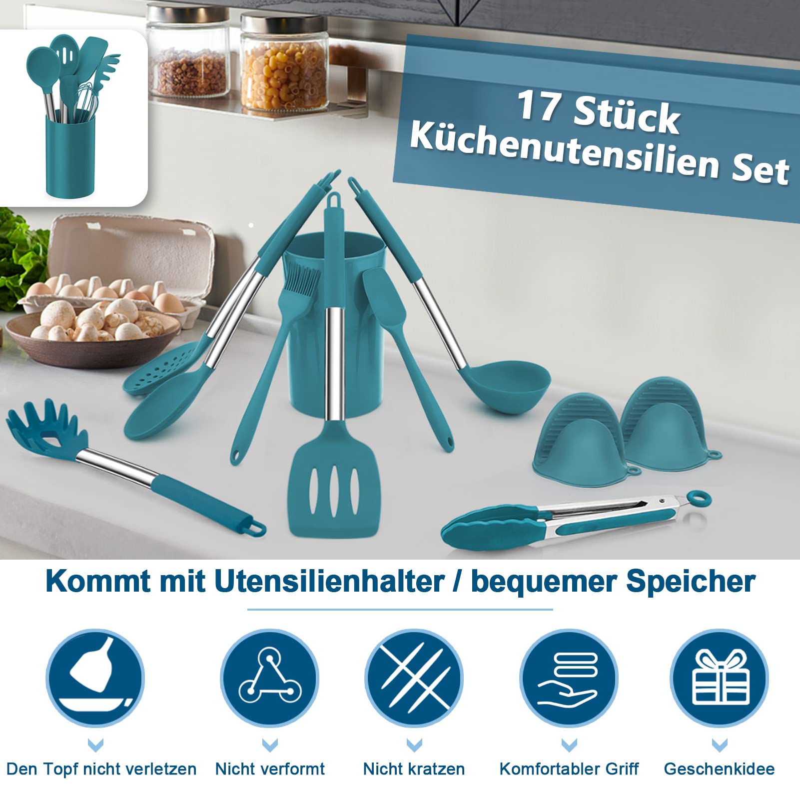 homikit-kitchen-gadgets-k-chenhelfer-set-17-teilig-blau-silikon image 5
