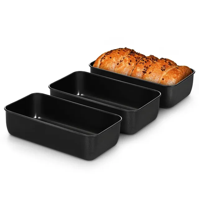 homikit-bakeware-kastenform-3er-set-edelstahl-antihaft image 1