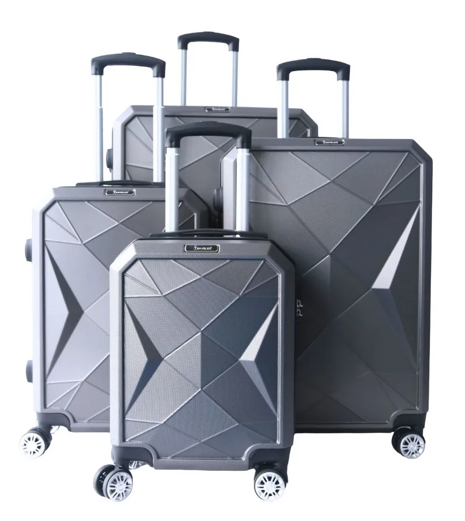 cheffinger-cf-abs43-hartschalenkoffer-grau-reise image 1