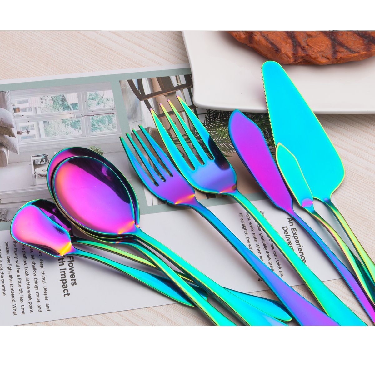 berglander-serving-set-vorlegebesteck-regenbogen-edelstahl-9-teilig image 5