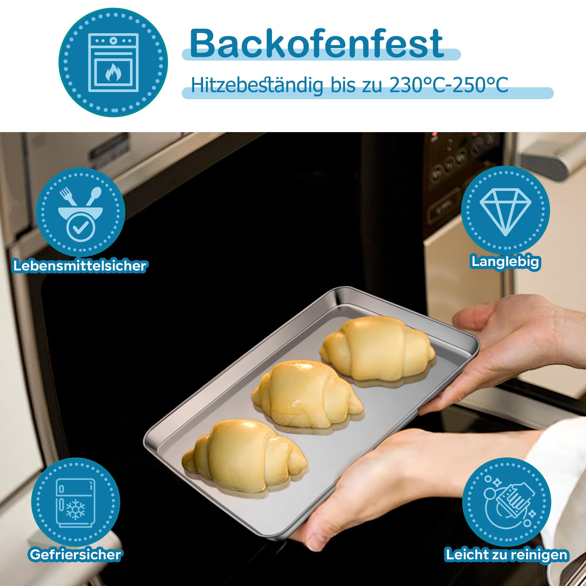 homikit-bakeware-backblech-26-5x20-5cm-edelstahl-flach image 4
