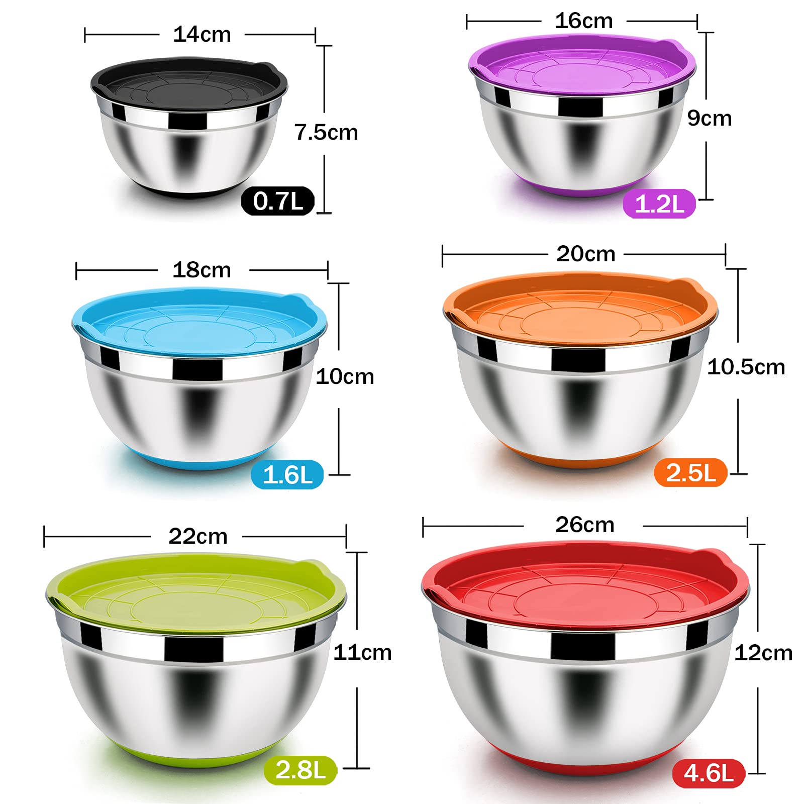 homikit-bakeware-r-hrsch-ssel-set-6er-bunt-edelstahl-mit-deckel image 2