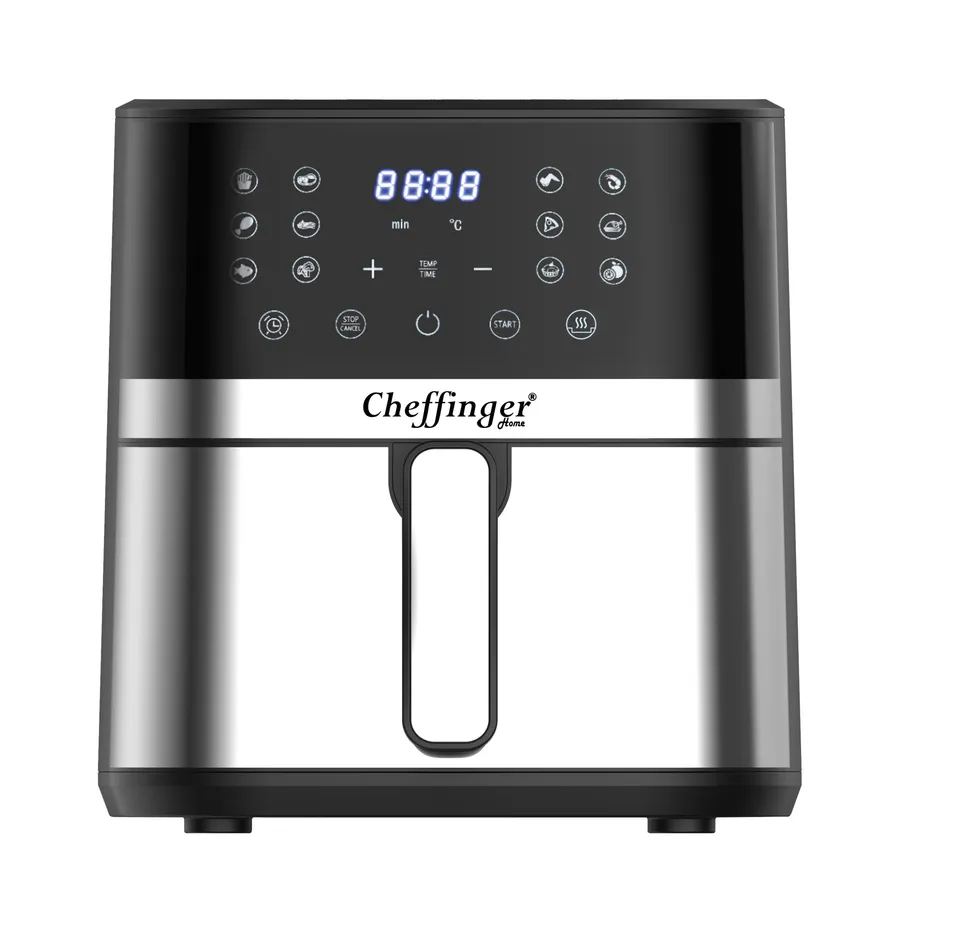 cheffinger-cf-afry7-hei-luftfritteuse-airfryer-schwarz image 1