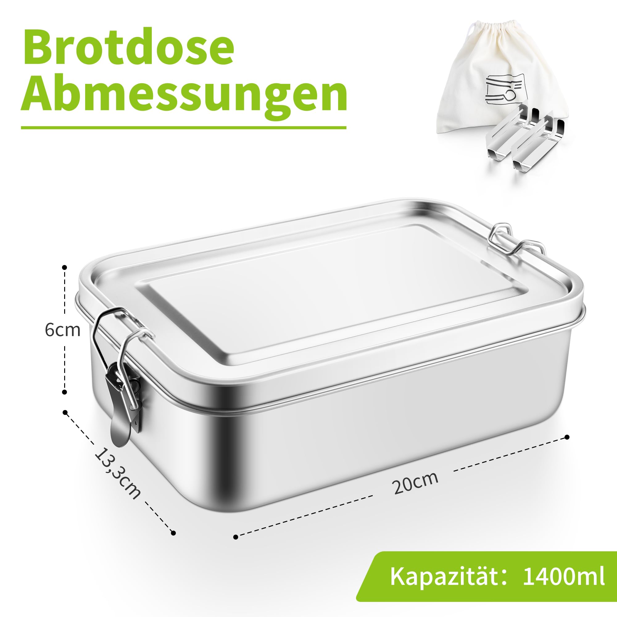 homikit-brotdose-edelstahl-1400ml-bento-box-mit-tasche-2-f-cher image 2