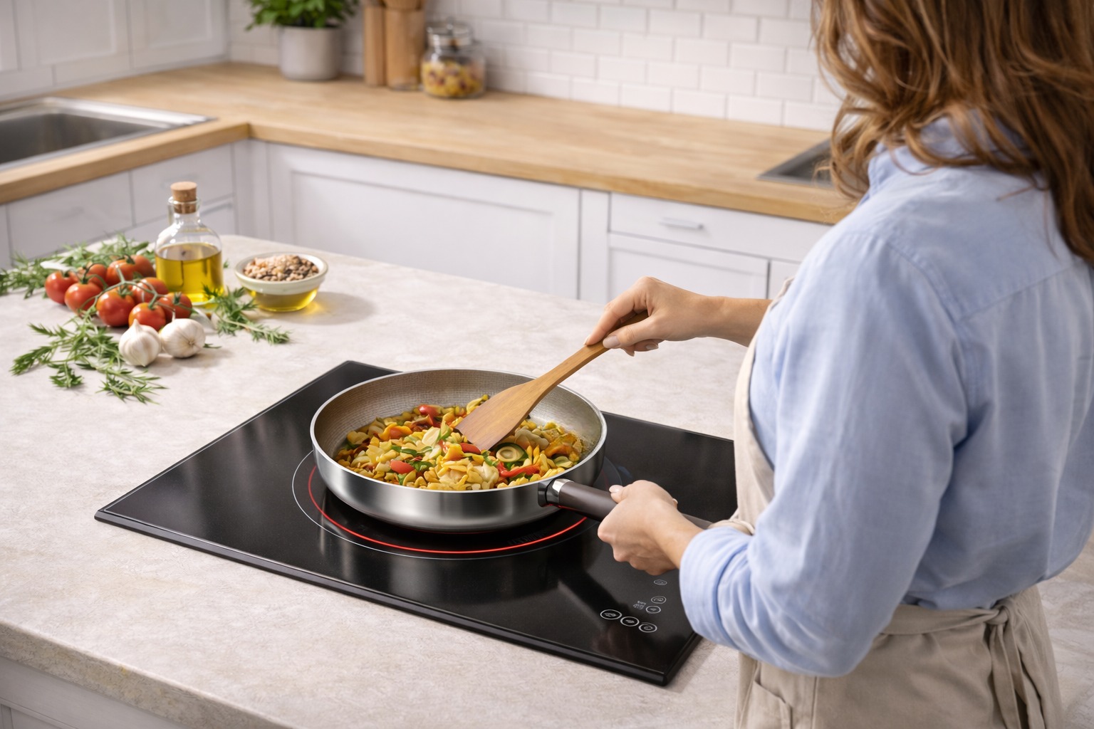 cheffinger-cookware-cf-pfw20-wok-20-cm-induktion image 3