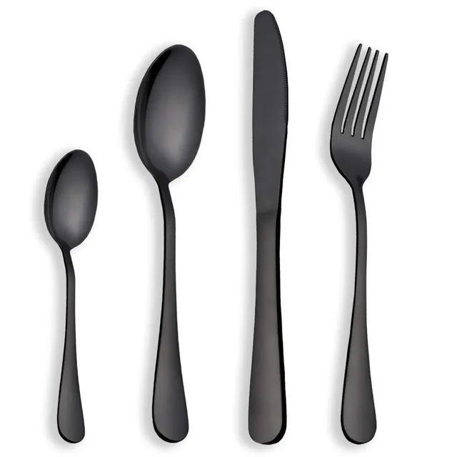 berglander-cutlery-set-besteckset-24tlg-schwarz-gl-nzend-titan image 1
