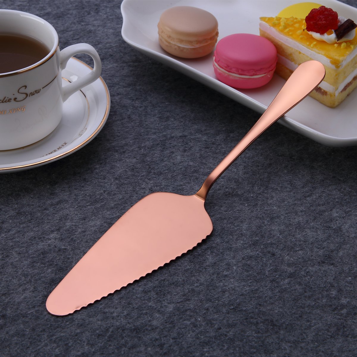 berglander-serving-set-ros-gold-13-tlg-tortenheber-kuchenset image 5