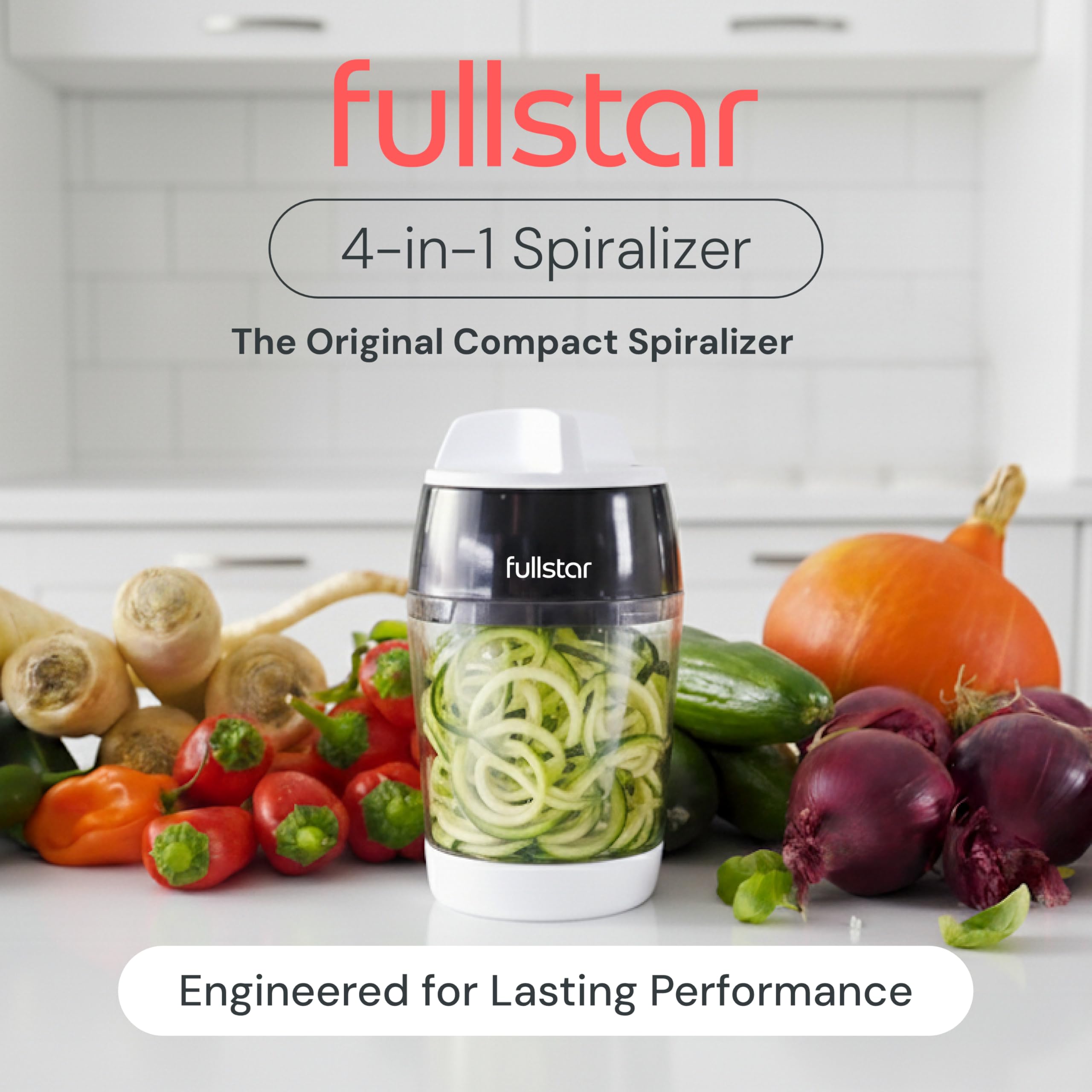 fullstar-spiralizer-spiralschneider-4-in-1-mit-beh-lter image 2