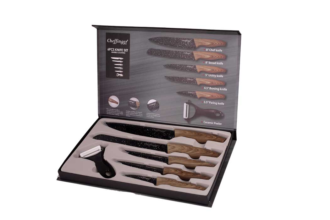 cheffinger-knives-cf-mb06-messerblock-leer-schwarz-holz image 1