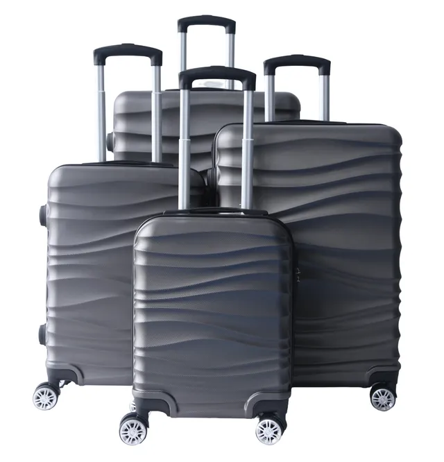 cheffinger-travel-cf-abs44-reisekoffer-grau-abs-hartschale image 1