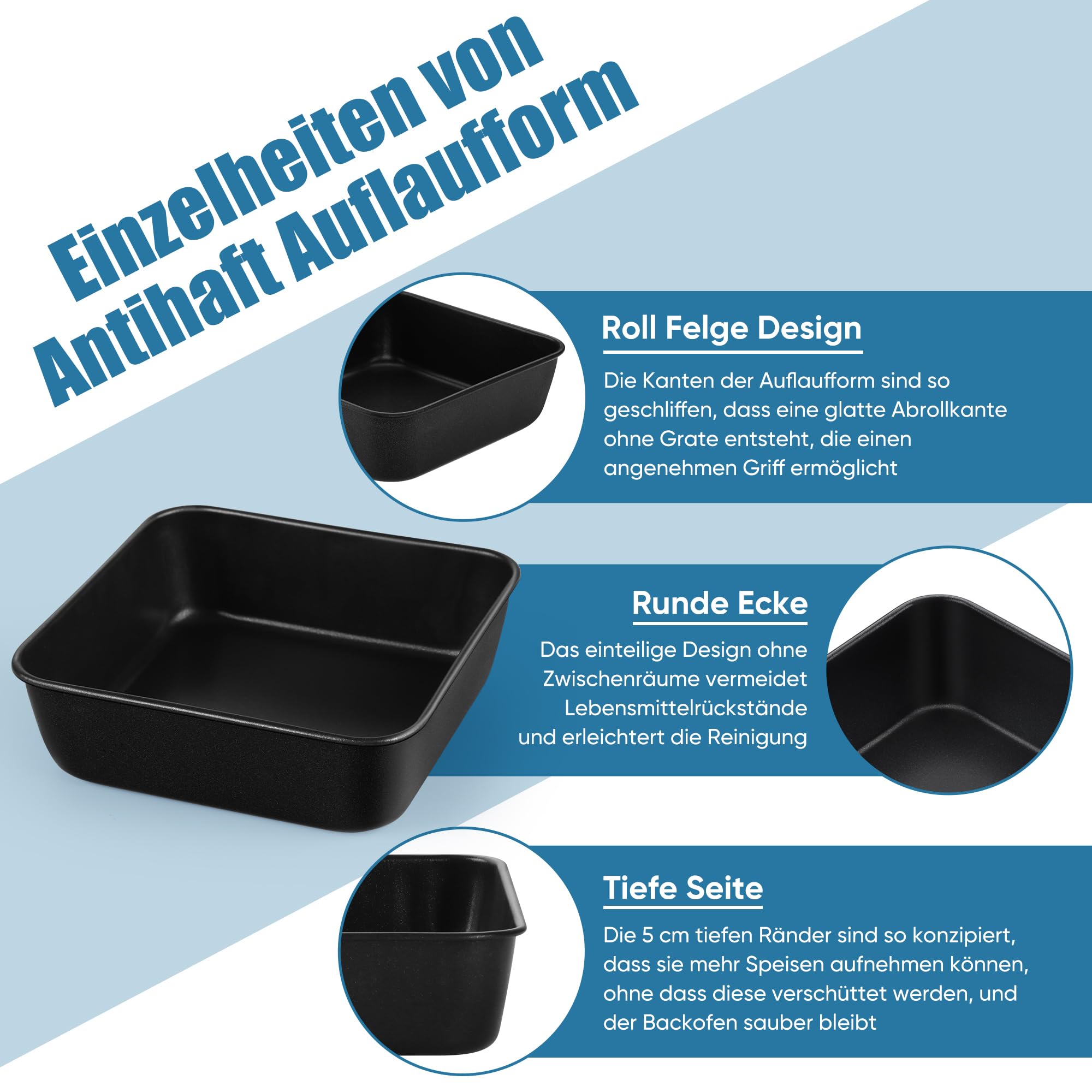 homikit-bakeware-auflaufform-2er-set-15-9cm-edelstahl-eckig image 4