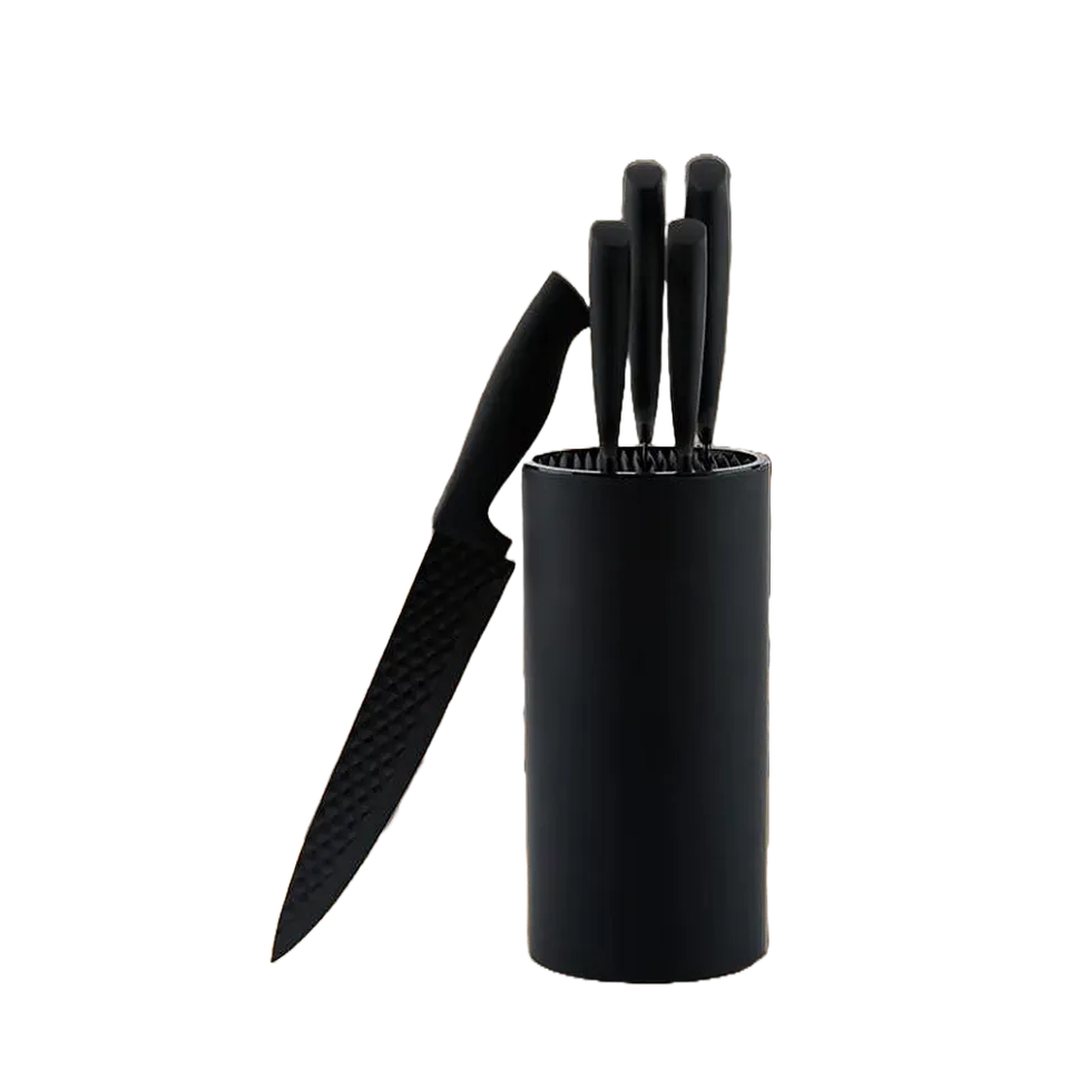 cheffinger-knives-cf-kb02-messerblock-set-edelstahl image 1