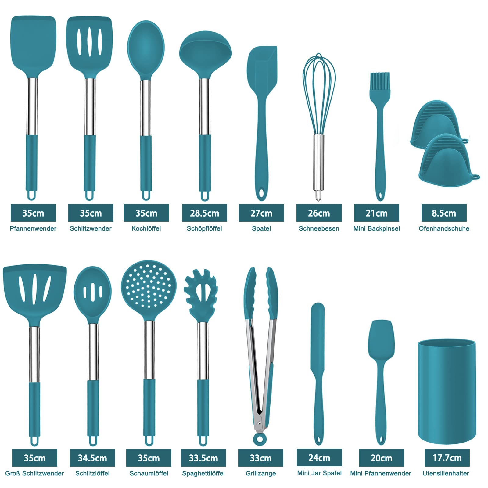 homikit-kitchen-gadgets-k-chenhelfer-set-17-teilig-blau-silikon image 2