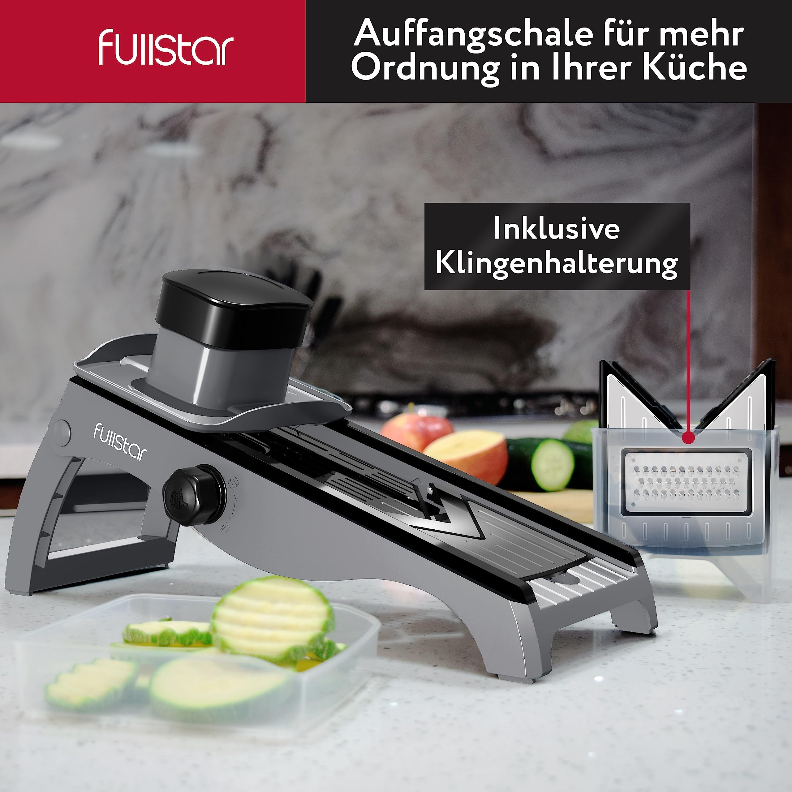 fullstar-pro-mandoline-gem-sehobel-7-in-1-edelstahl-verstellbar image 6