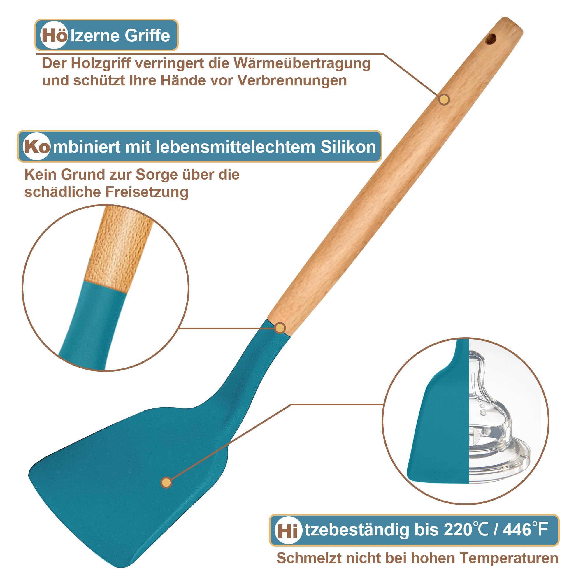 homikit-kitchen-gadgets-kochbesteck-set-9-teilig-blau-holzgriff image 3