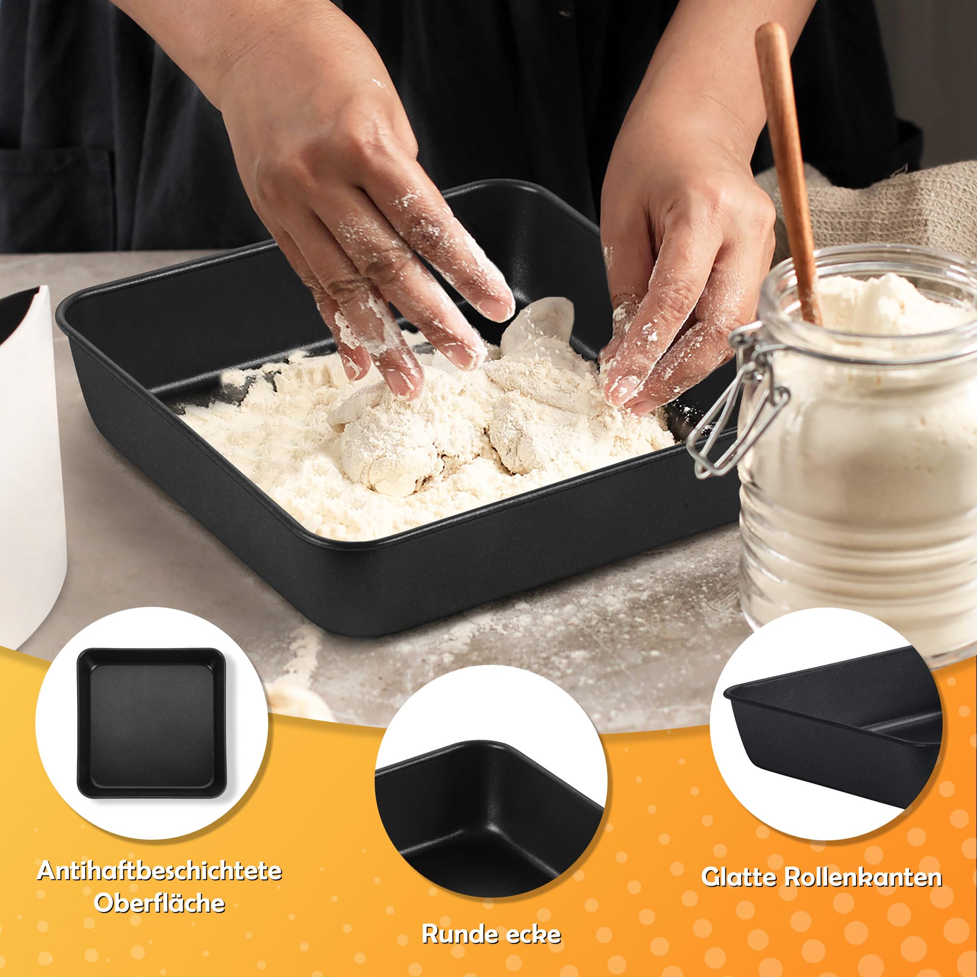 homikit-bakeware-auflaufform-21-cm-eckig-antihaftbeschichtet image 4
