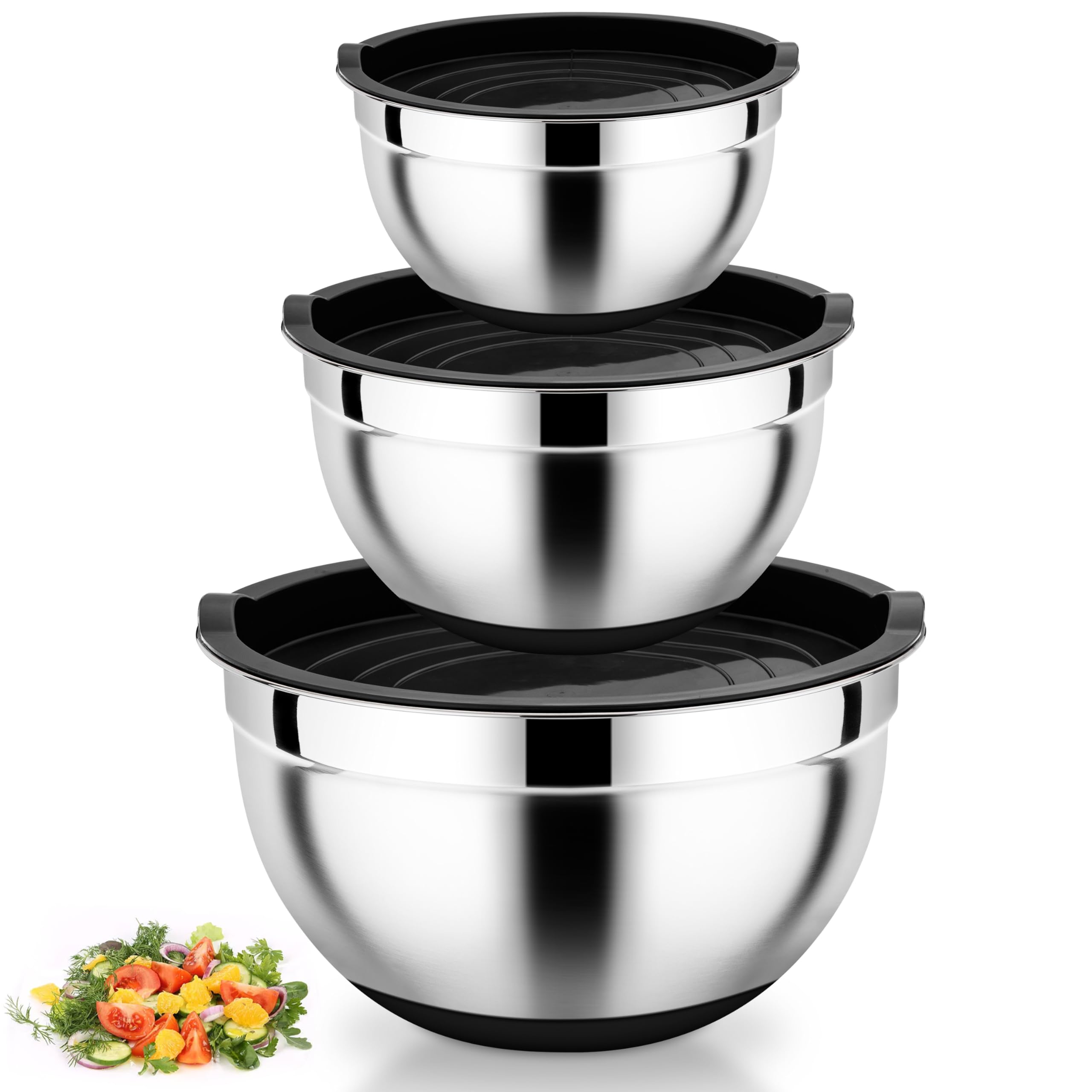 homikit-bakeware-r-hrsch-ssel-3er-schwarz-mit-deckel-edelstahl image 1