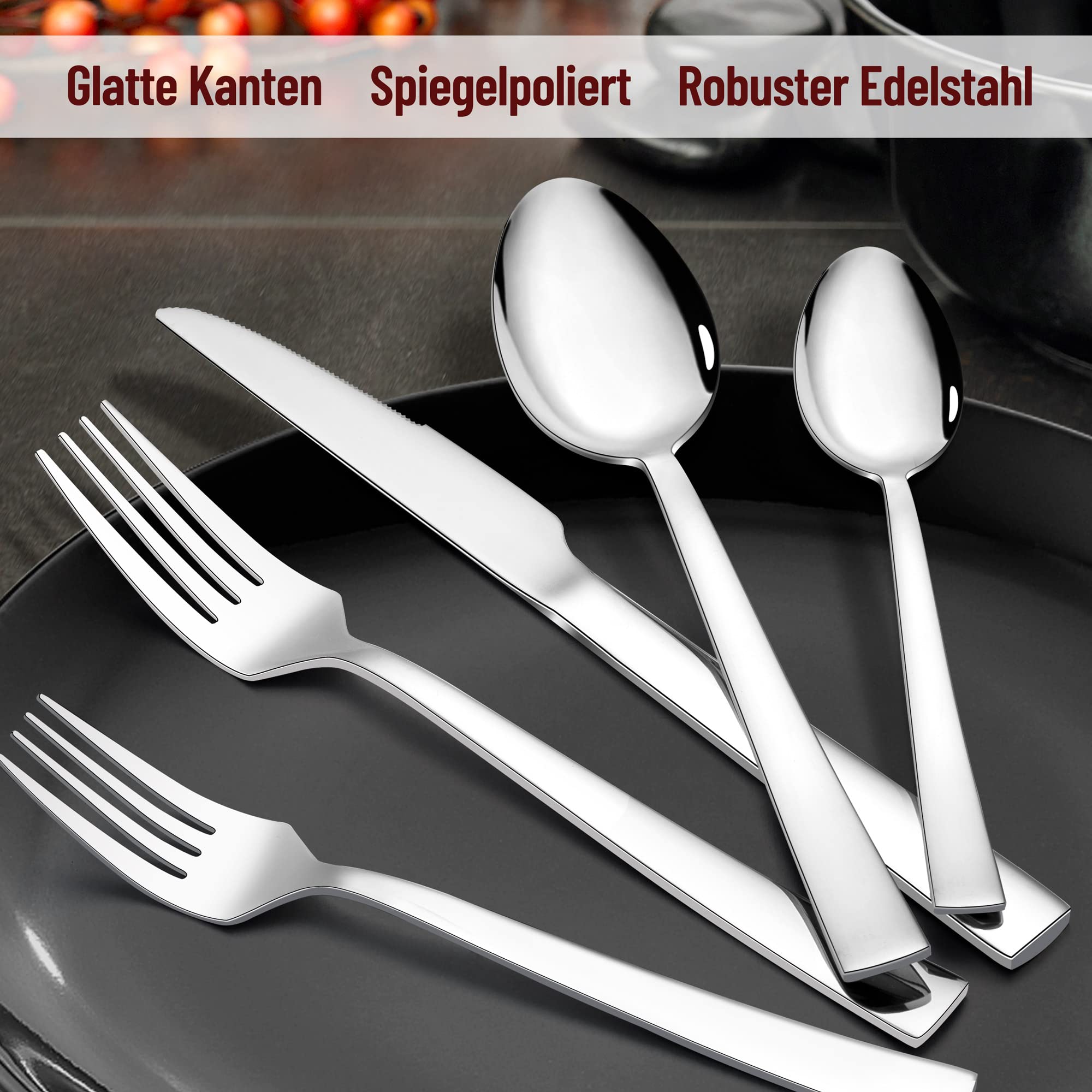 homikit-flatware-besteckset-36-teilig-mit-steakmesser-eckig image 4