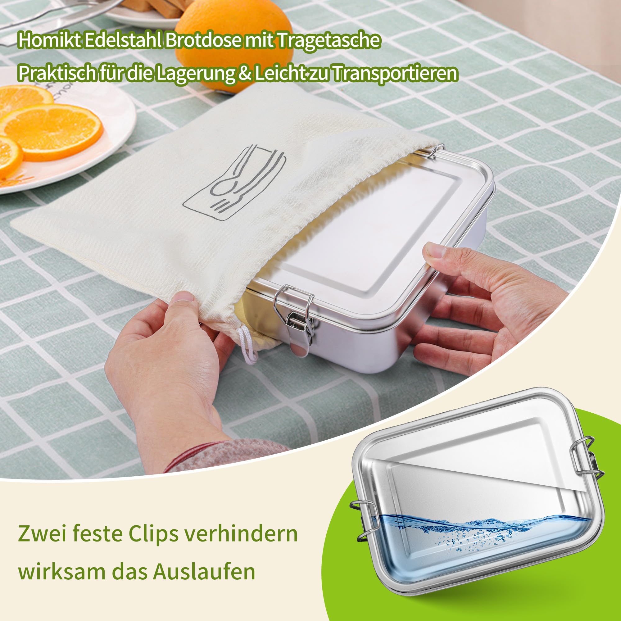 homikit-brotdose-edelstahl-1400ml-bento-box-mit-tasche-2-f-cher image 7