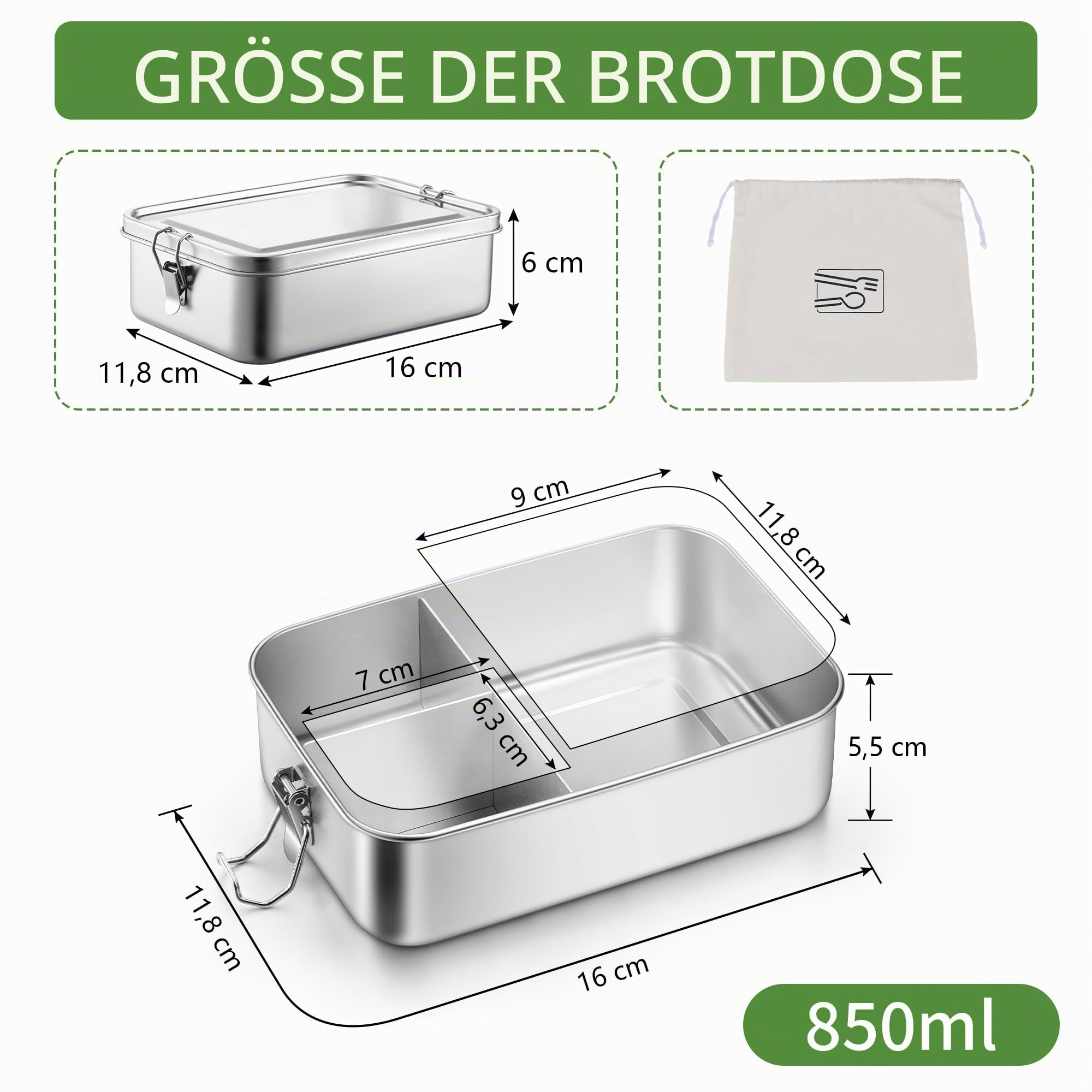 homikit-kitchen-gadgets-brotdose-850ml-edelstahl-mit-f-chern image 2
