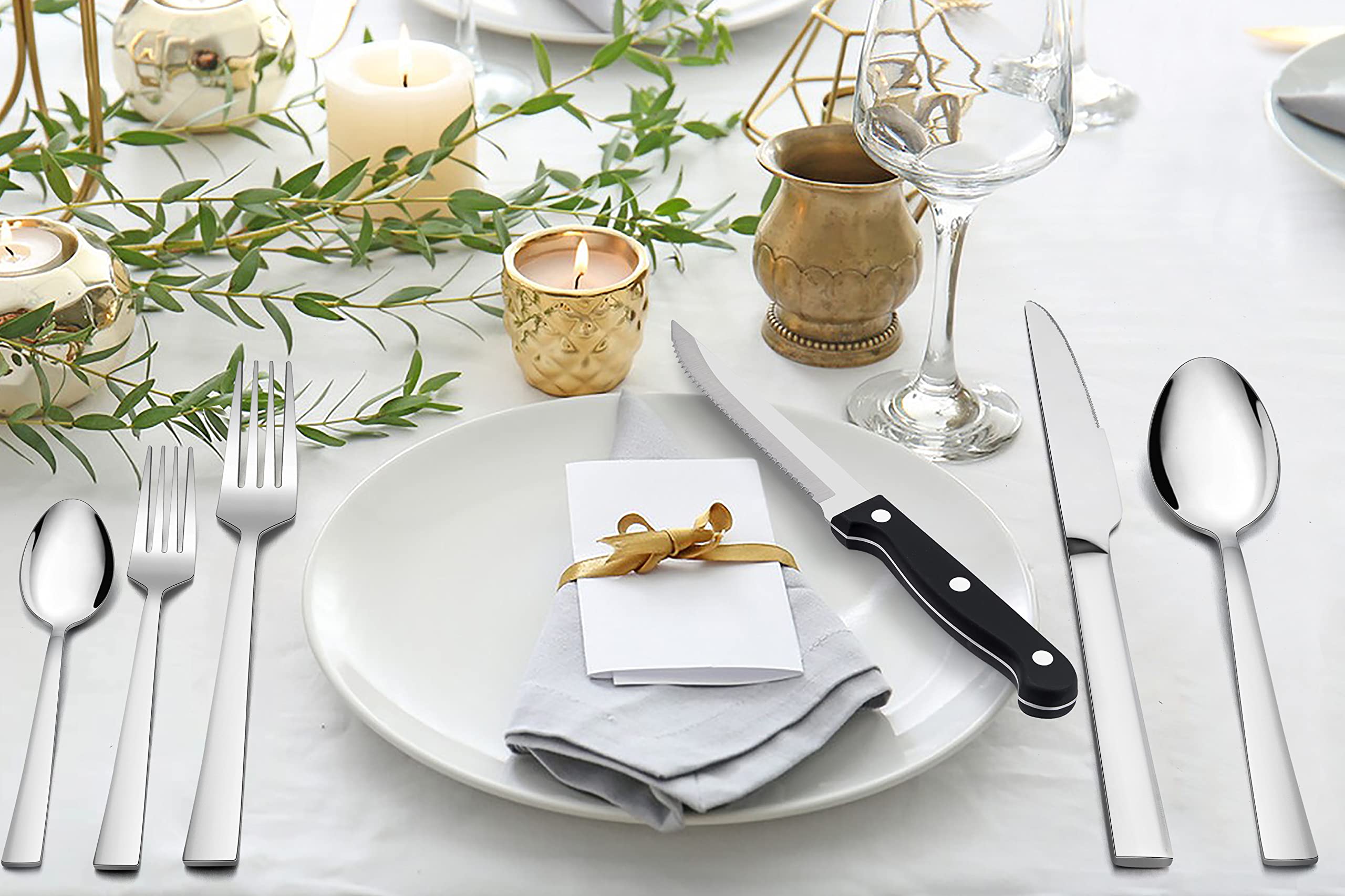 homikit-flatware-besteckset-36-teilig-mit-steakmesser-eckig image 3