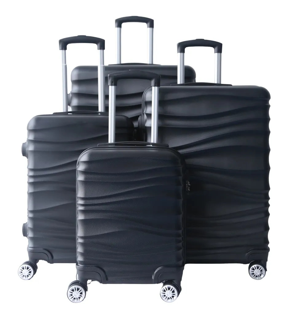 cheffinger-cf-abs44-reisekoffer-schwarz-abs-koffer image 1
