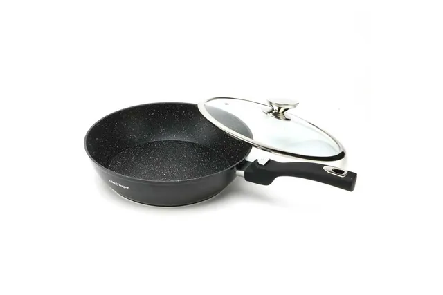 cheffinger-cookware-cf-fwd32-wokpfanne-schwarz-32-cm image 1