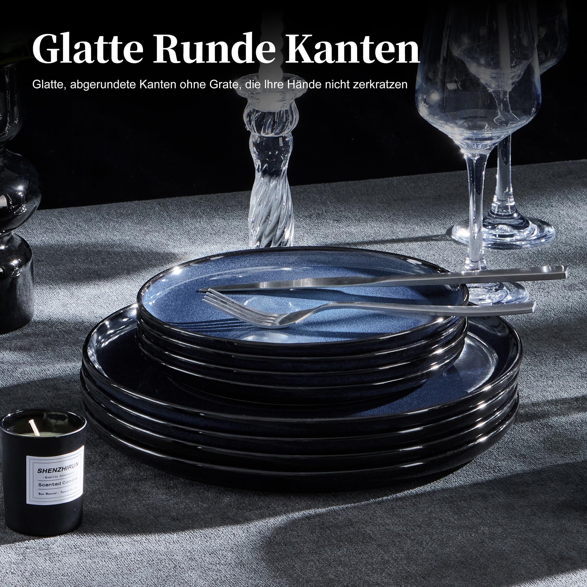 homikit-dinnerware-dessertteller-20-2cm-blau-6tlg-steinzeug image 6