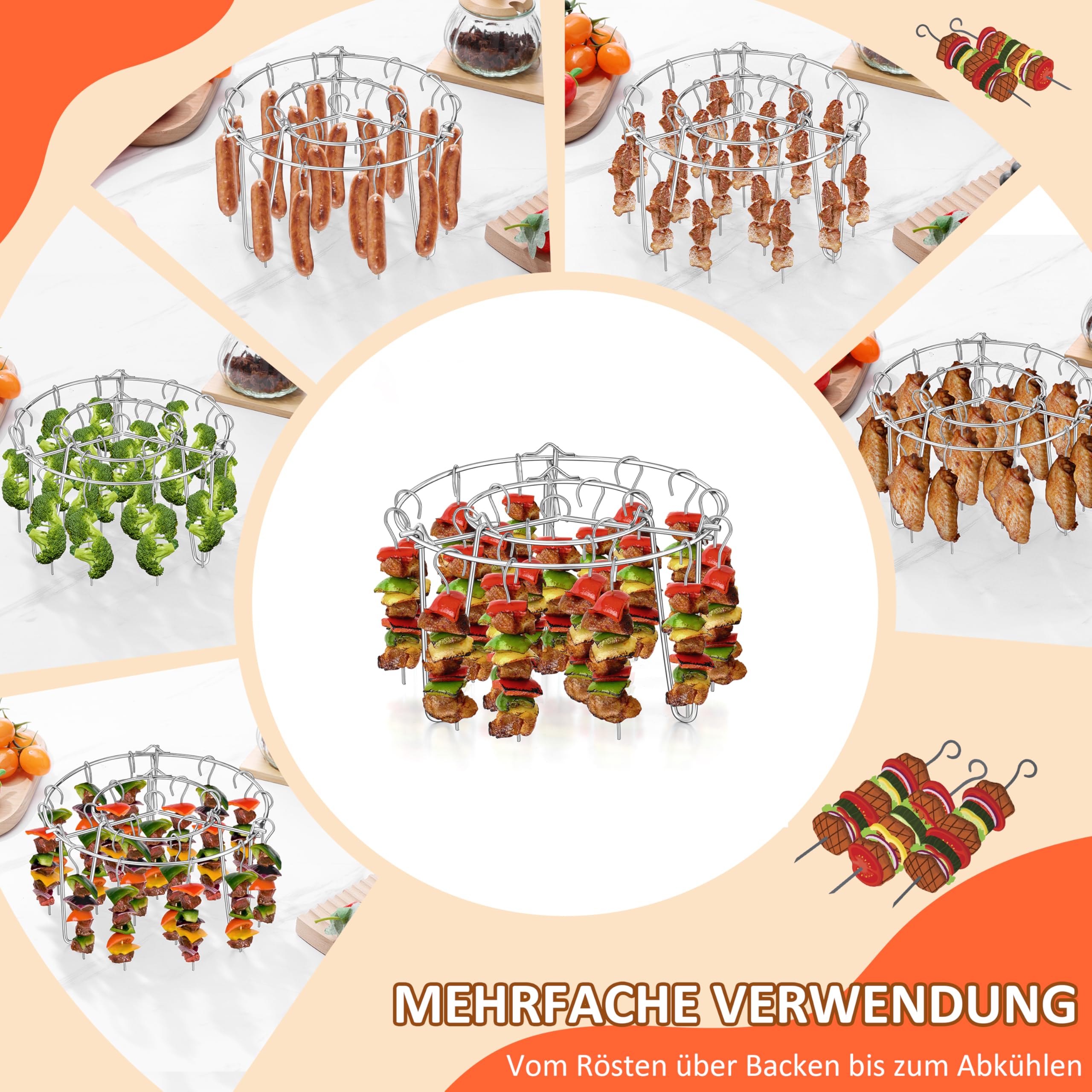 homikit-hei-luftfritteuse-zubeh-r-grillrost-16cm-36-spie-e image 6