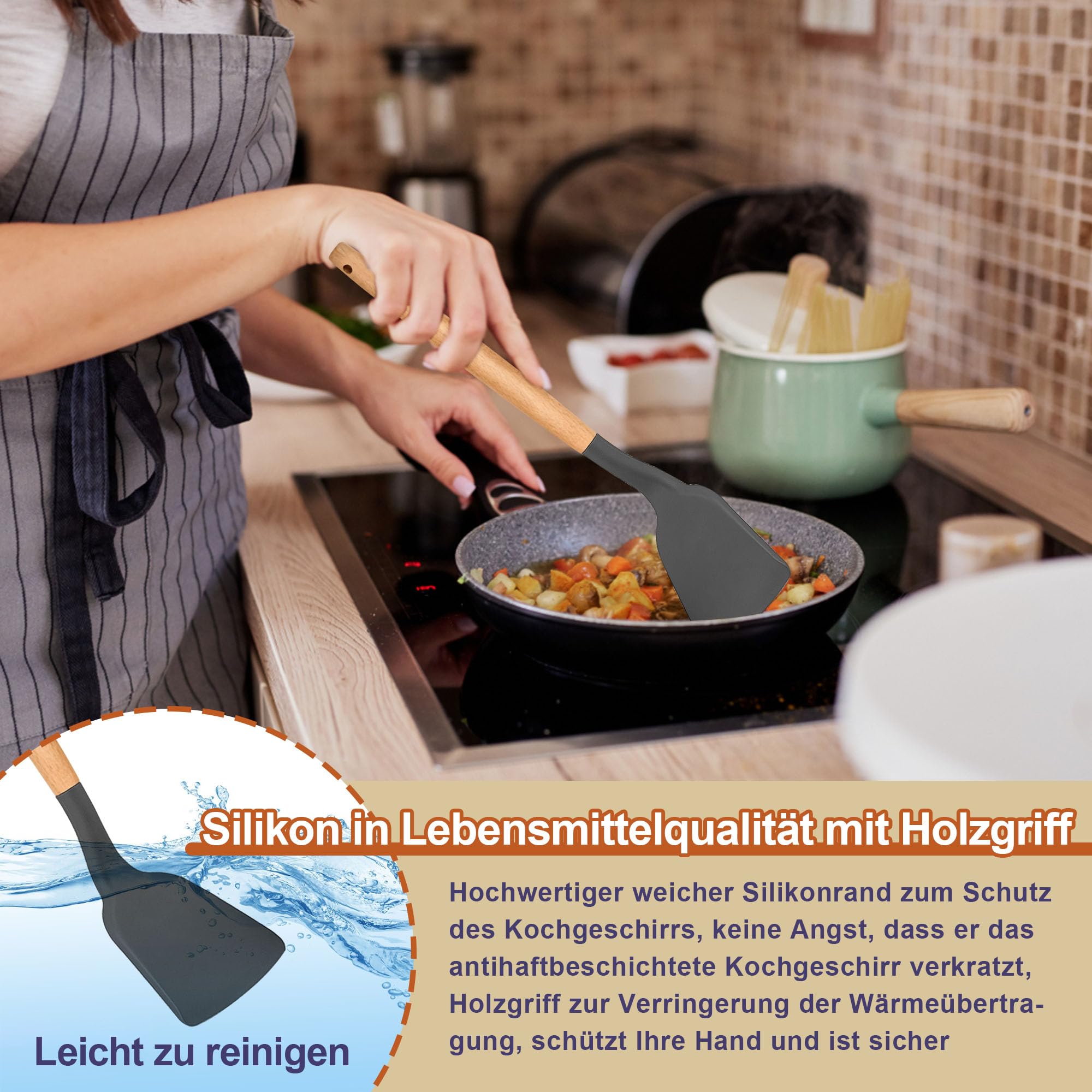 homikit-k-chenhelfer-set-silikon-9-teilig-grau-holzgriff image 4