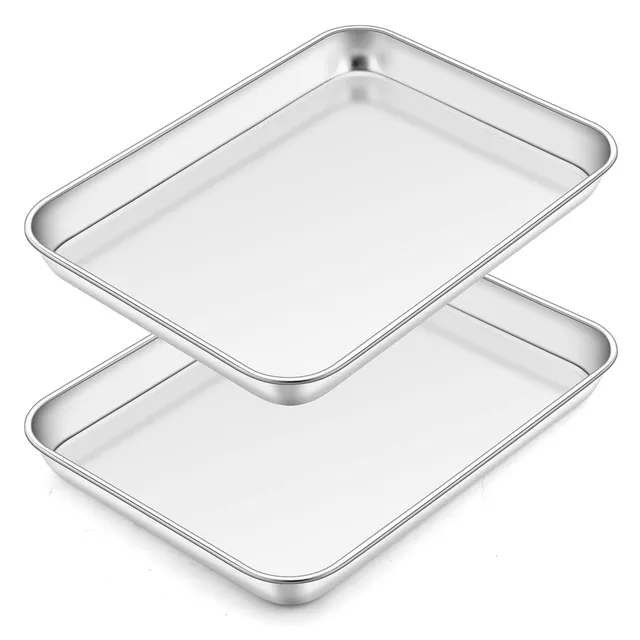 homikit-bakeware-backblech-2er-set-23x17cm-edelstahl image 1