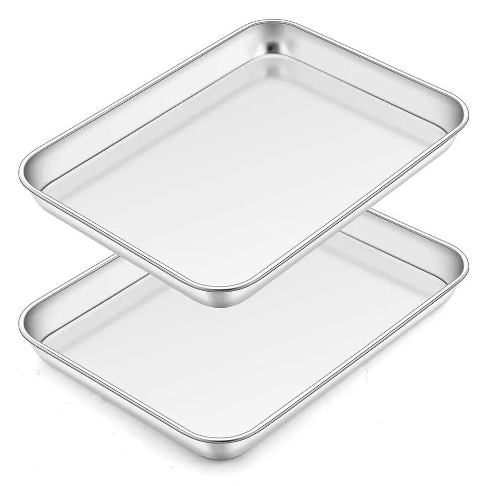 homikit-bakeware-backblech-2er-set-23x17cm-edelstahl image 1