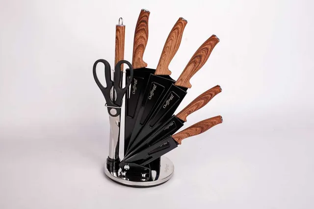 cheffinger-cf-ks05-messerset-5-teilig-edelstahl image 1