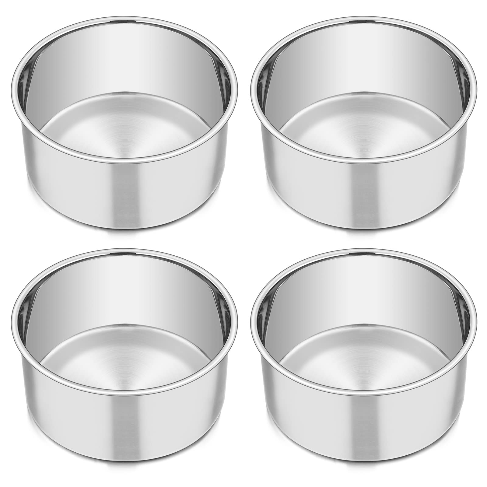 homikit-bakeware-kuchenform-16cm-4-teilig-edelstahl-rund image 1
