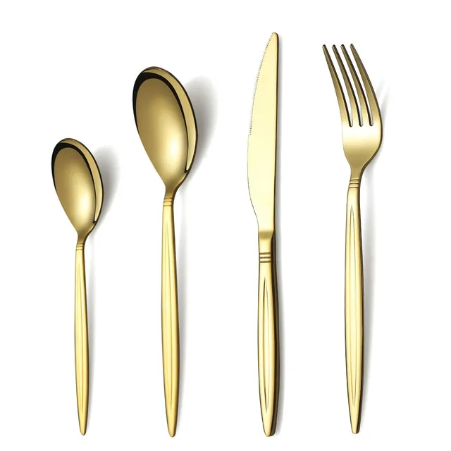 berglander-cutlery-set-besteckset-24-tlg-gold-titan image 1