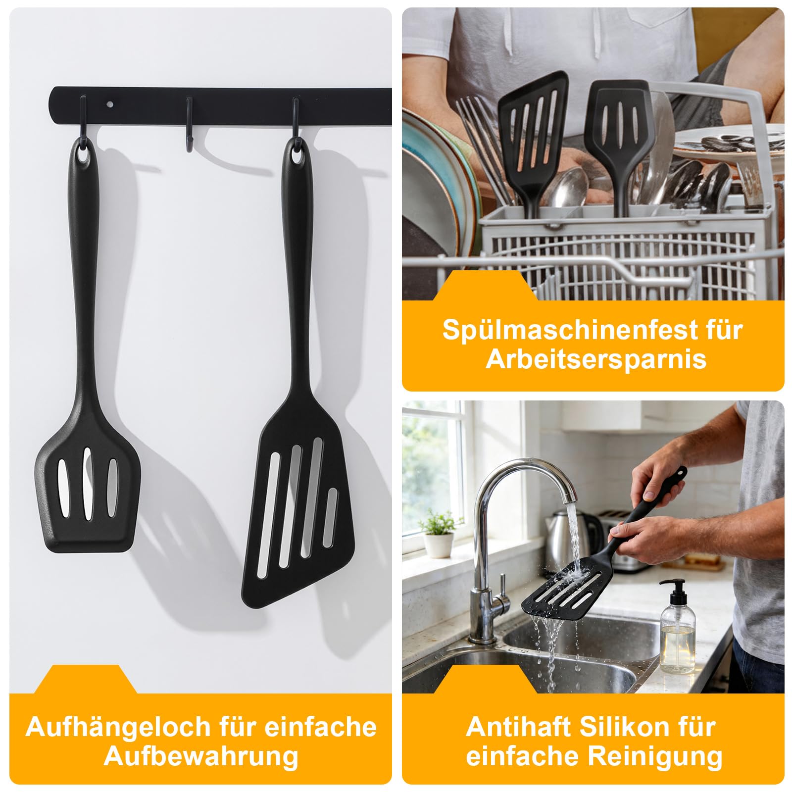 homikit-kitchen-gadgets-pfannenwender-silikon-2er-set-schwarz image 6