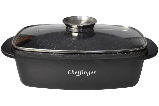 cheffinger-cookware-cf-ro32-br-ter-32-cm-antihaft image 1