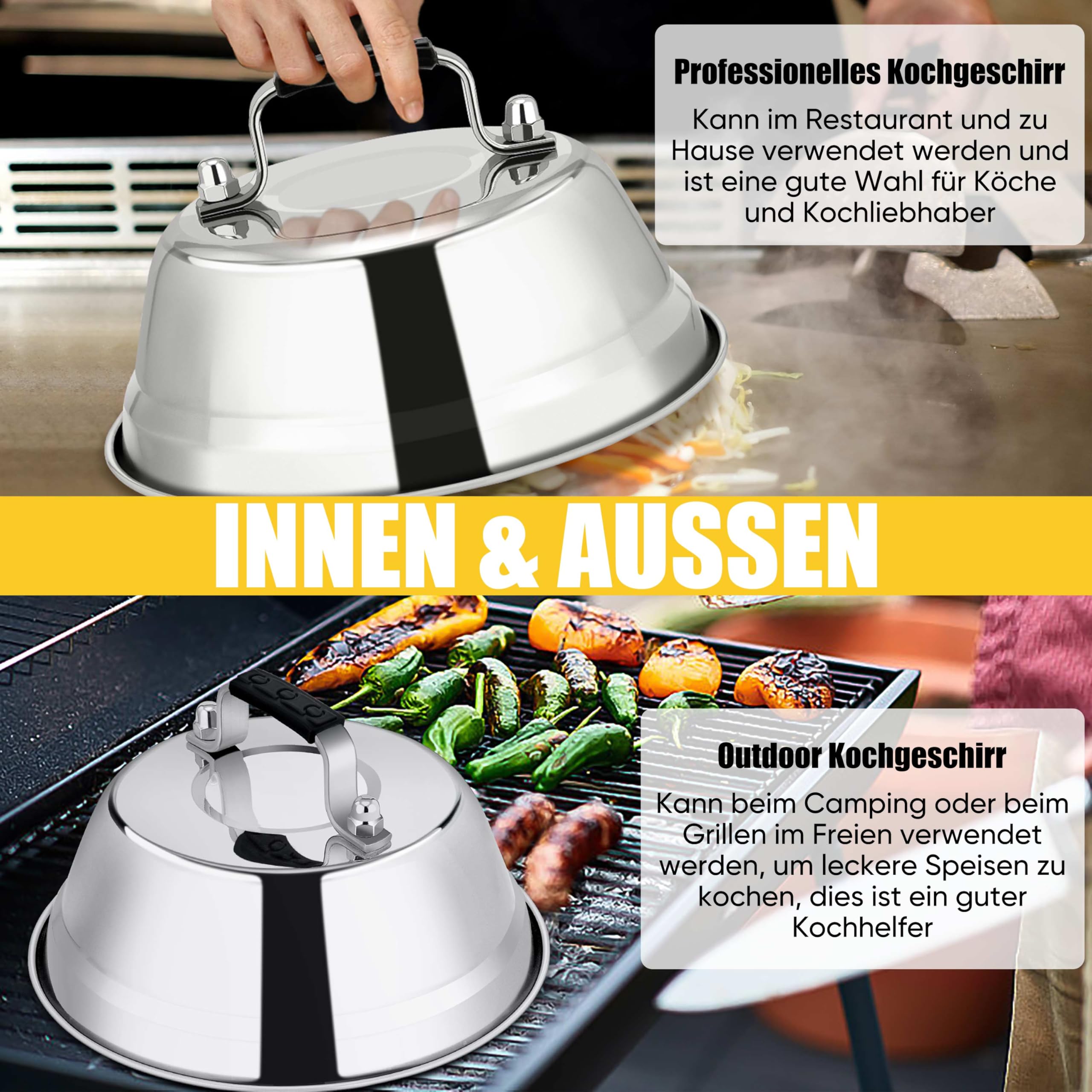 homikit-burgerglocke-4-st-ck-22-8x8-cm-edelstahl-set image 5