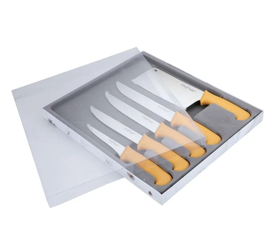 cheffinger-knives-cf-bg12-schneidebrett-gelb-kunststoff image 1