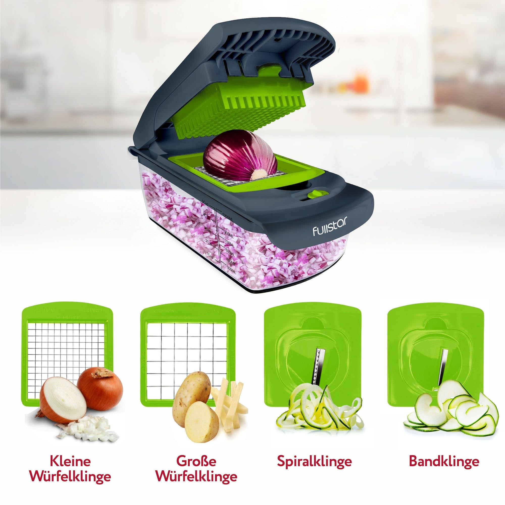 fullstar-pro-original-4-in-1-gem-seschneider-grau-gr-n-mit-beh-lter image 3