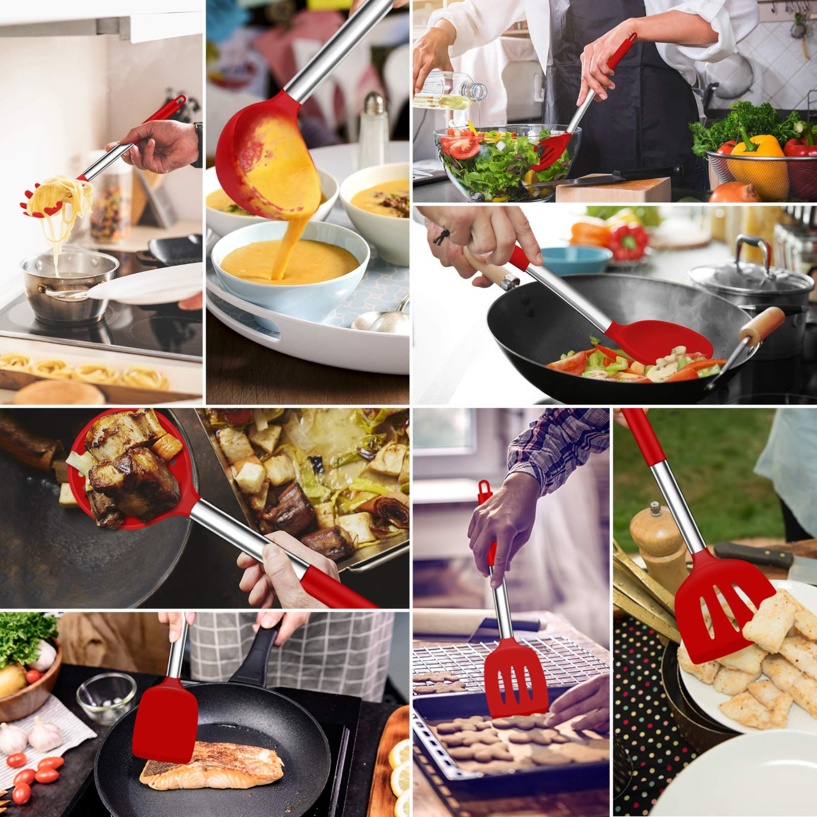 homikit-kitchen-gadgets-k-chenhelfer-set-17-teilig-rot-silikon image 7
