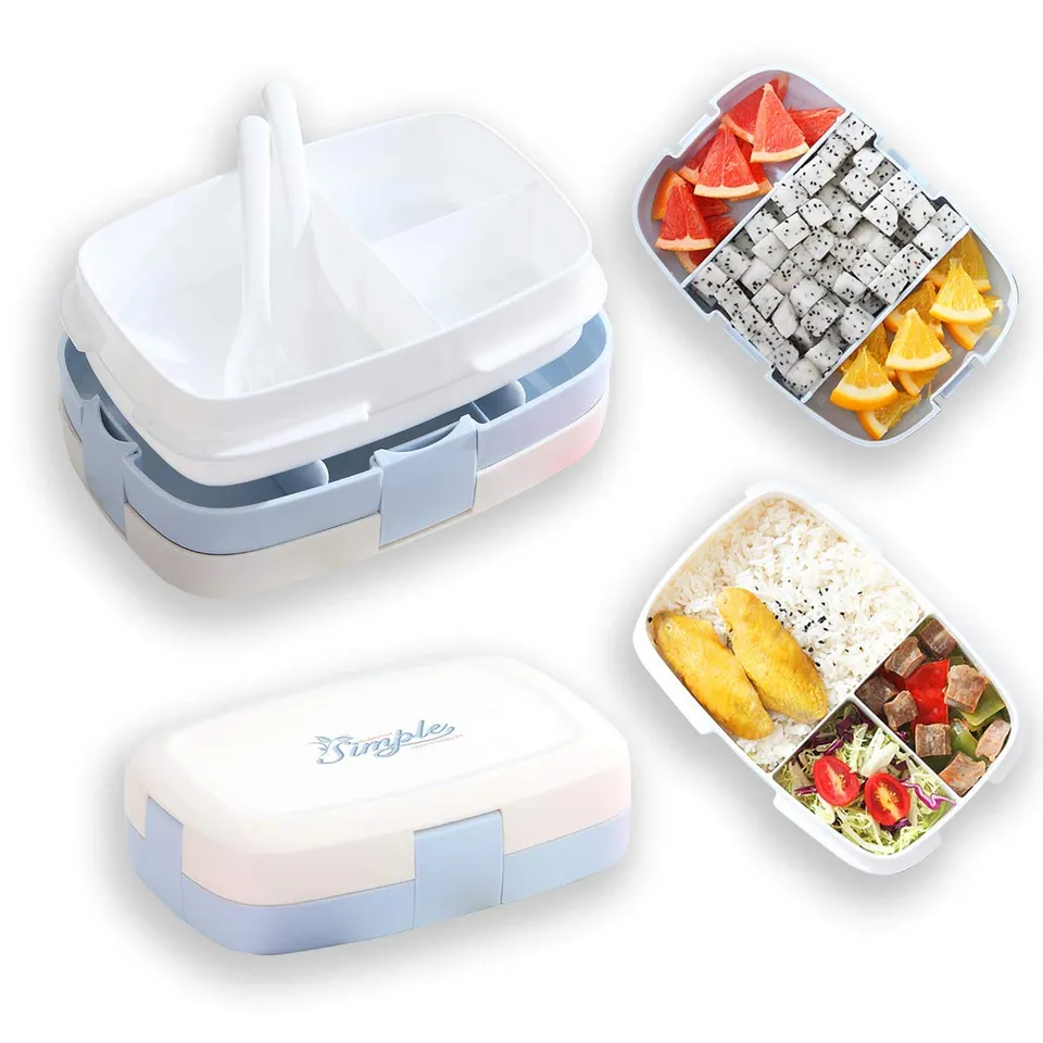 berglander-bento-box-lunchbox-3-f-cher-blau-auslaufsicher image 1