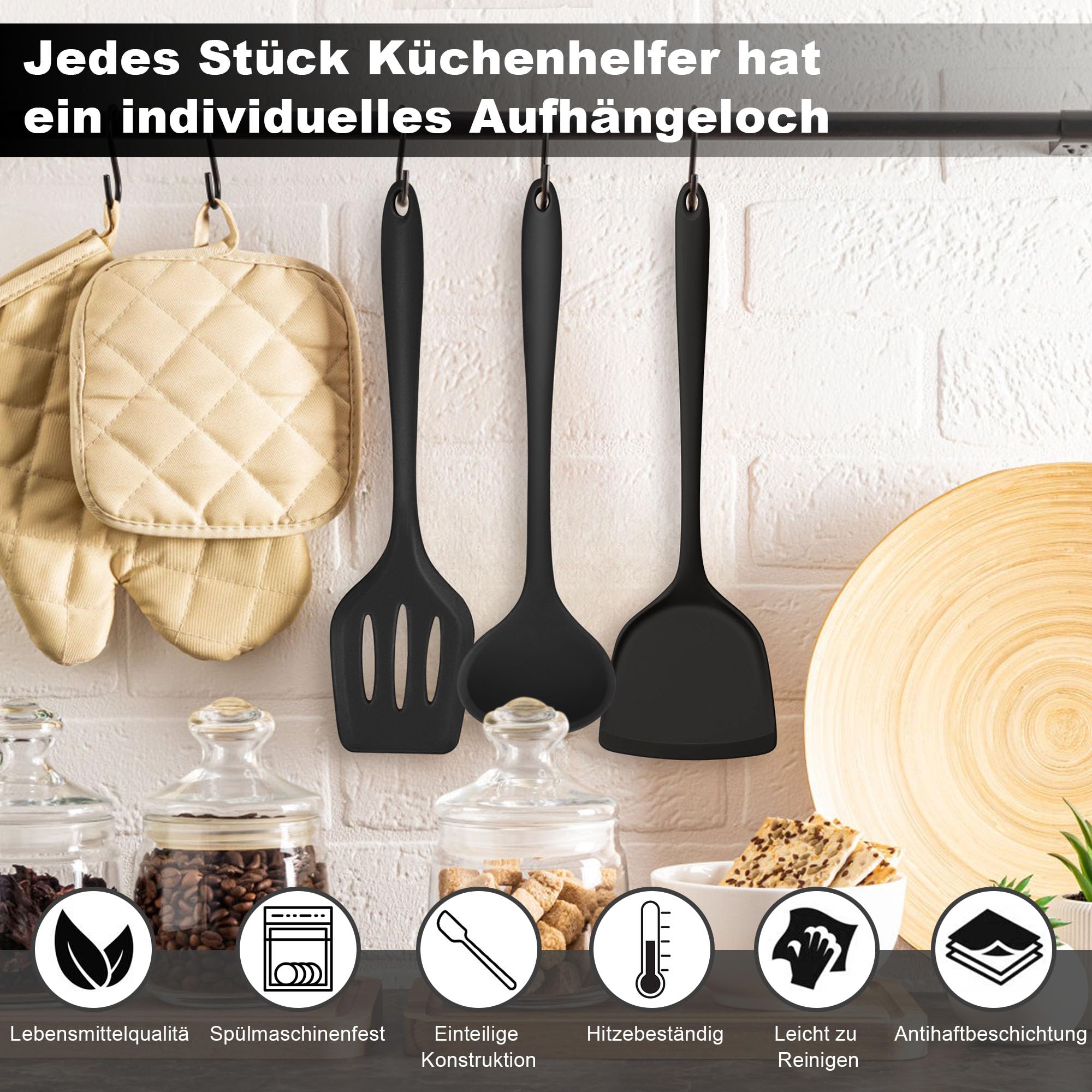 homikit-kitchen-gadgets-k-chenhelfer-silikon-8-teilig-schwarz image 5