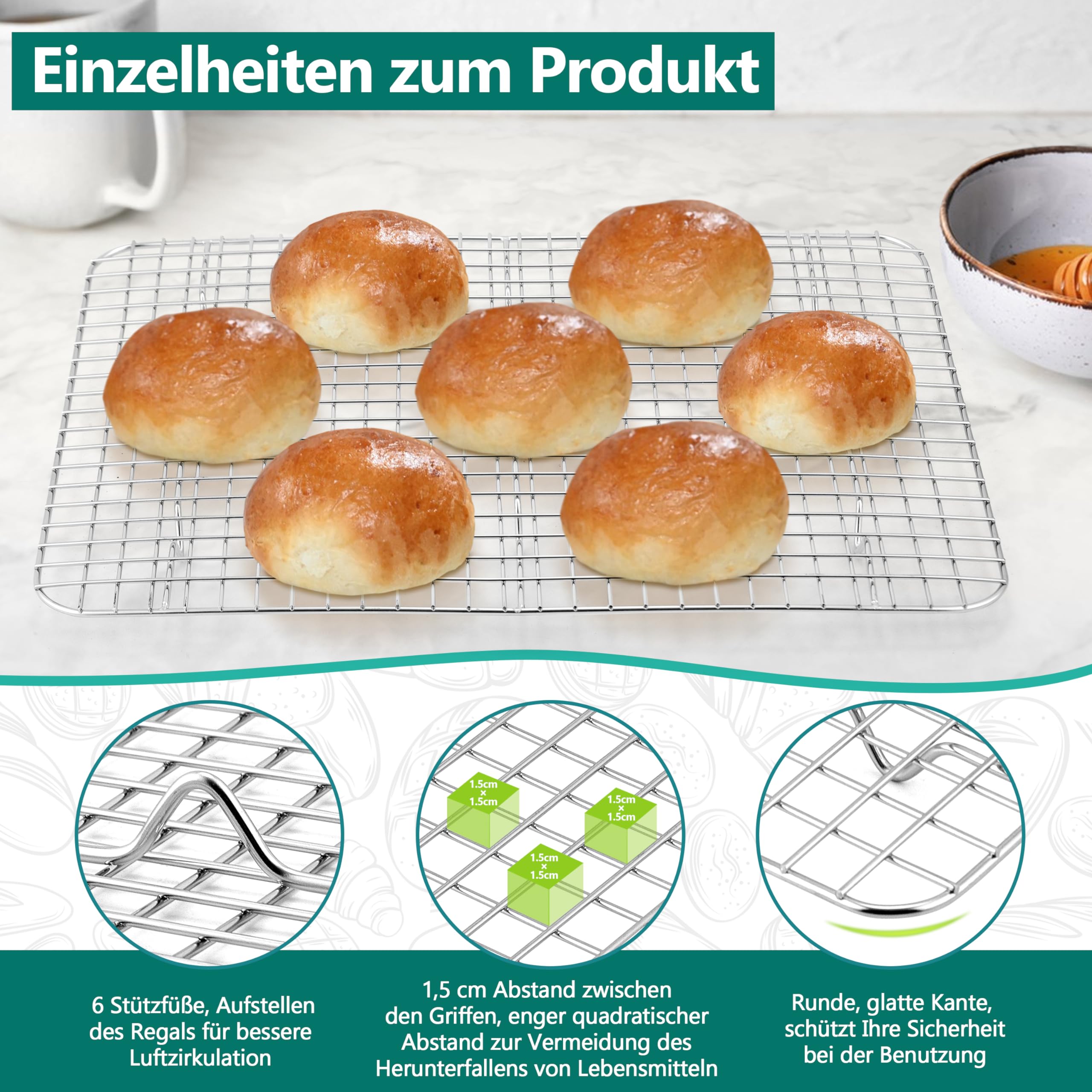 homikit-bakeware-abk-hlgitter-edelstahl-39x28-7cm-2-st-ck image 3